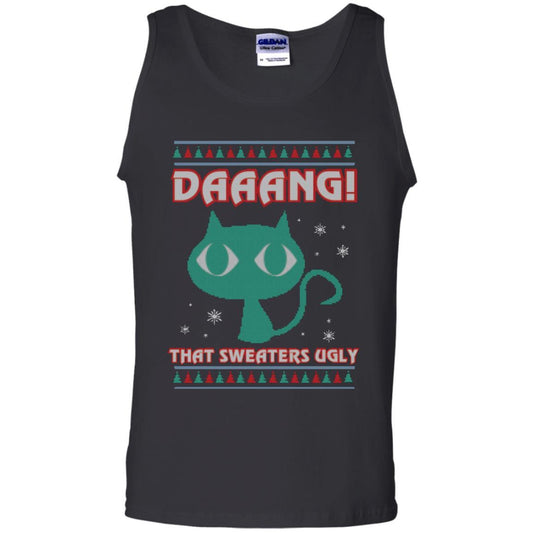 Cat Lovers T-shirt Daaang! That Sweaters Ugly Black