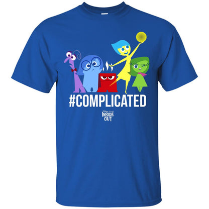 Inside Out Complicated Emotions Graphic T-shirt Royal