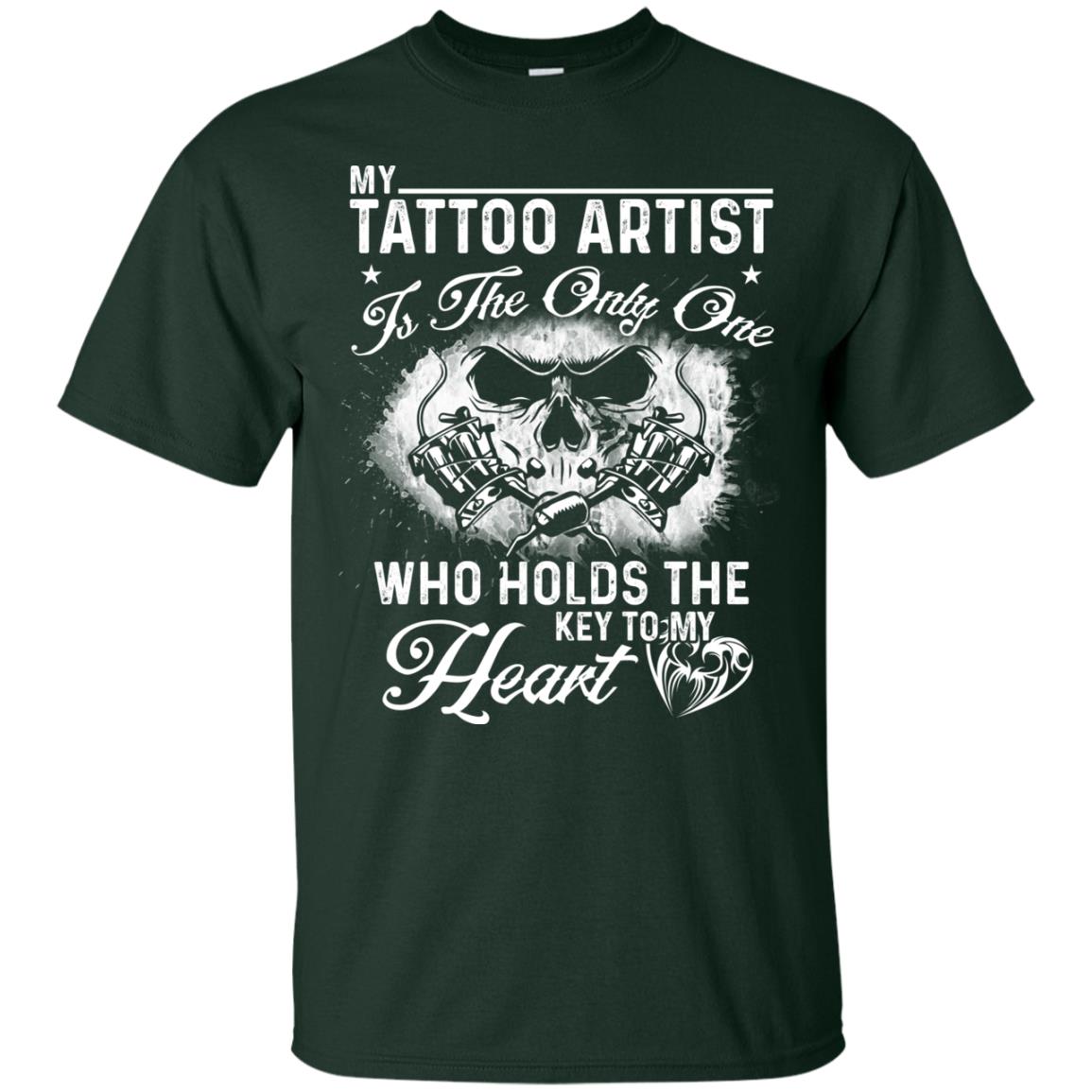 My Tatto Artist T-shirt The Only One Who Holds The Key To My Heart Forest