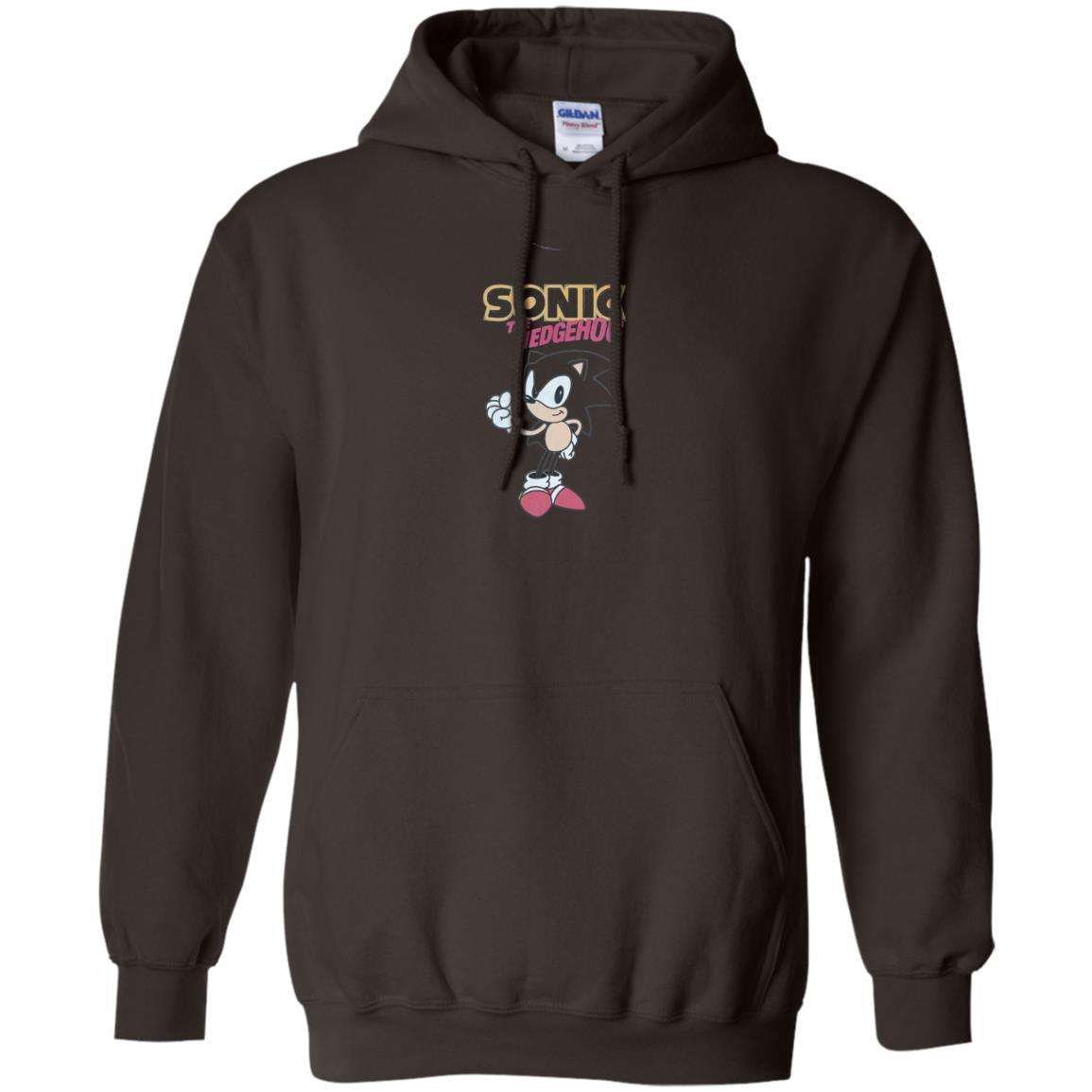 Movie T-Shirt Sonic The Hedgehog Dark Chocolate