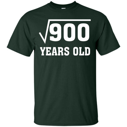 Square Root Of 900 Funny 30 Years Old T-shirt 30th Birthday Forest