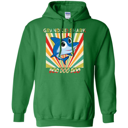 Grandkids Shark Doo Doo Doo Family Shark Gift Shirt Irish Green