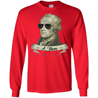 Funny Hamilton T-shirt Red