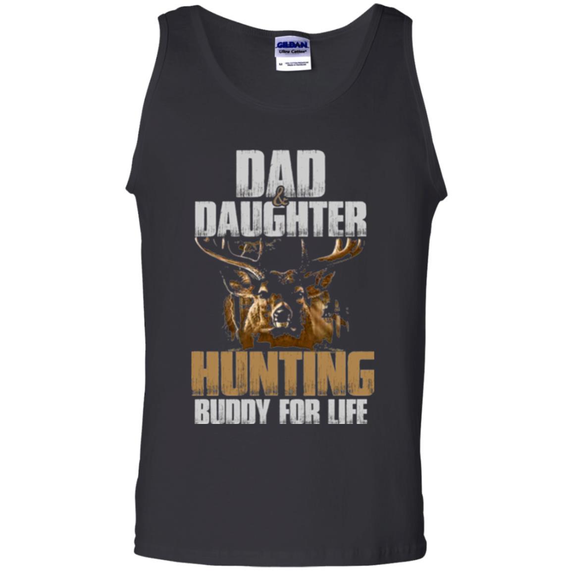 Hunting T-Shirt Dad And Daughter Hunting Buddy For Life Black