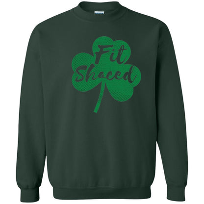 St Patricks Day T-shirt Drinking Fit Shaced Forest Green
