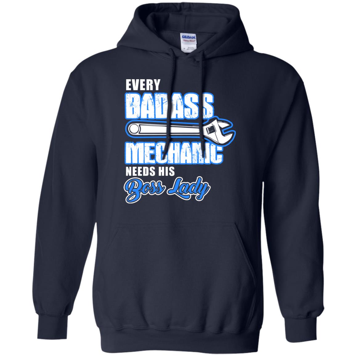 Every Badass Mechanic Needs His Boss Lady Shirt Navy
