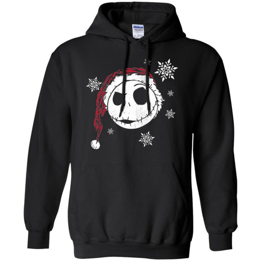 Christmas T-shirt Disney Nightmare Before Christmas Snowflake Black