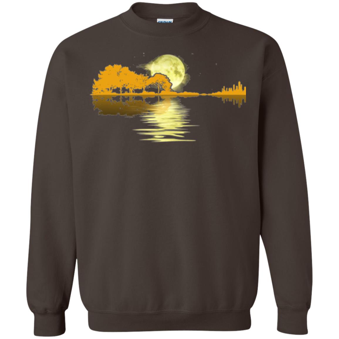 Guitar Lake Shadow T-shirt Dark Chocolate