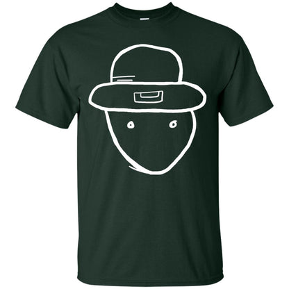 Amateur Leprechaun Sketch Mobile Alabama St Patrick_s Day T-shirt Forest
