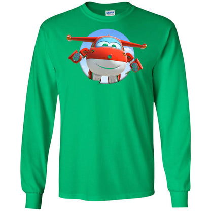 Super Wings Jett Movie Lover T-shirt Irish Green