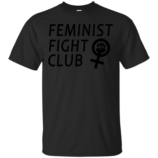 Feminist Fight Club T-shirt Black