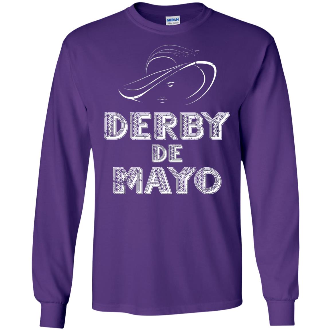 Derby De Mayo Womens Hat Derby Shirt Purple