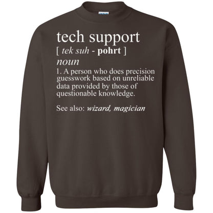Tech Support T-shirt Dark Chocolate