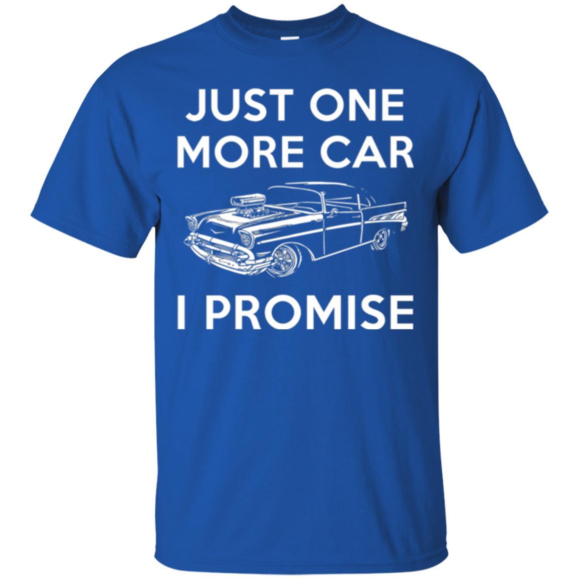Car Lover T-shirt Just One More Car Royal