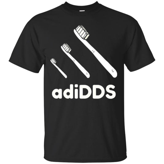 Dentist T-shirt Tooth Brush Adidds T-shirt Black