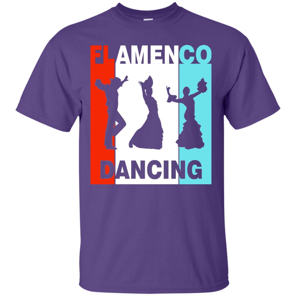 Flamenco Dancing Spanish Dance And Music Lover Shirt Purple