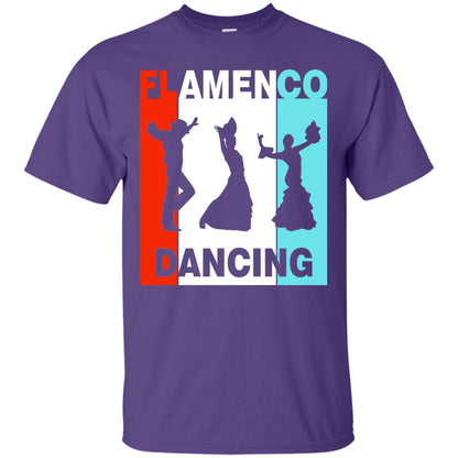 Flamenco Dancing Spanish Dance And Music Lover Shirt Purple