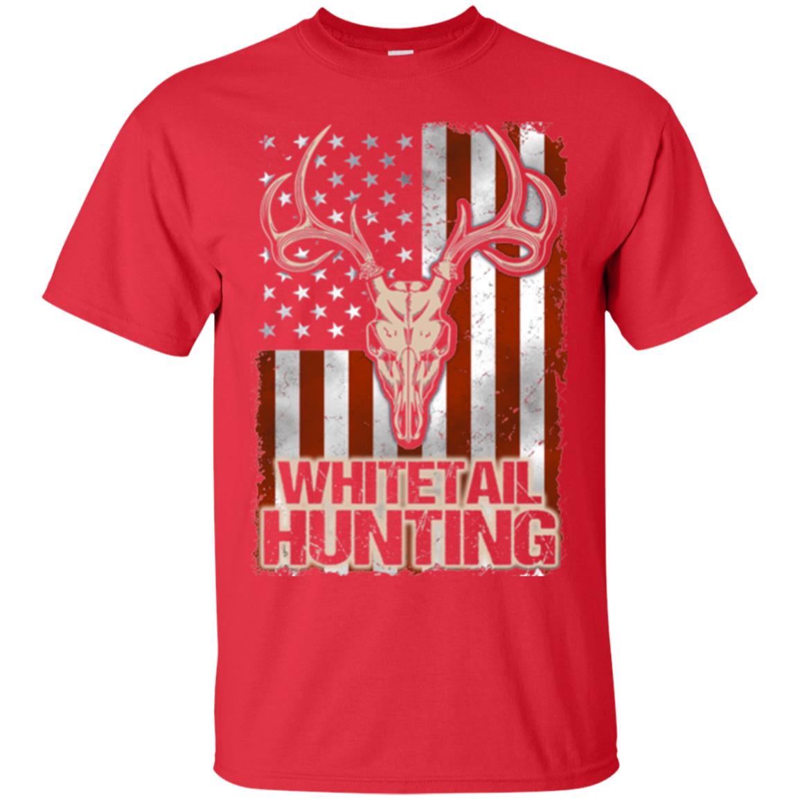 Whitetail Hunting T-shirt Red