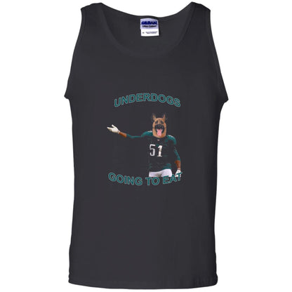 Football T-shirt Underdogs Going To Eat Black