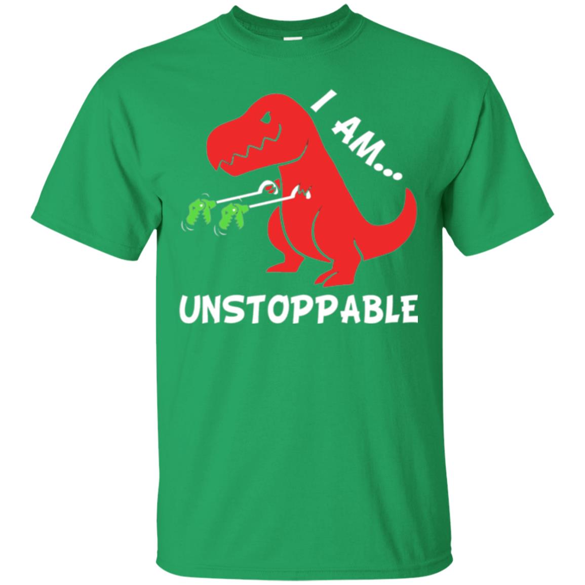 I Am Unstoppable T-shirt Irish Green