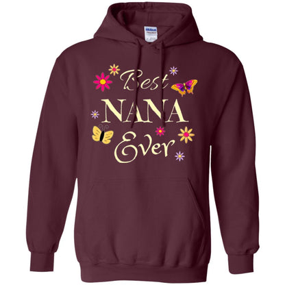 Best Nana Ever T-shirt Maroon