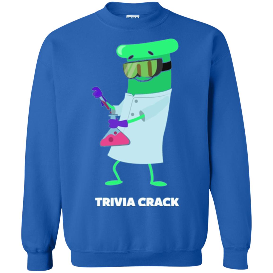 Cute Trivia Crack Scientist Al T-shirt Royal