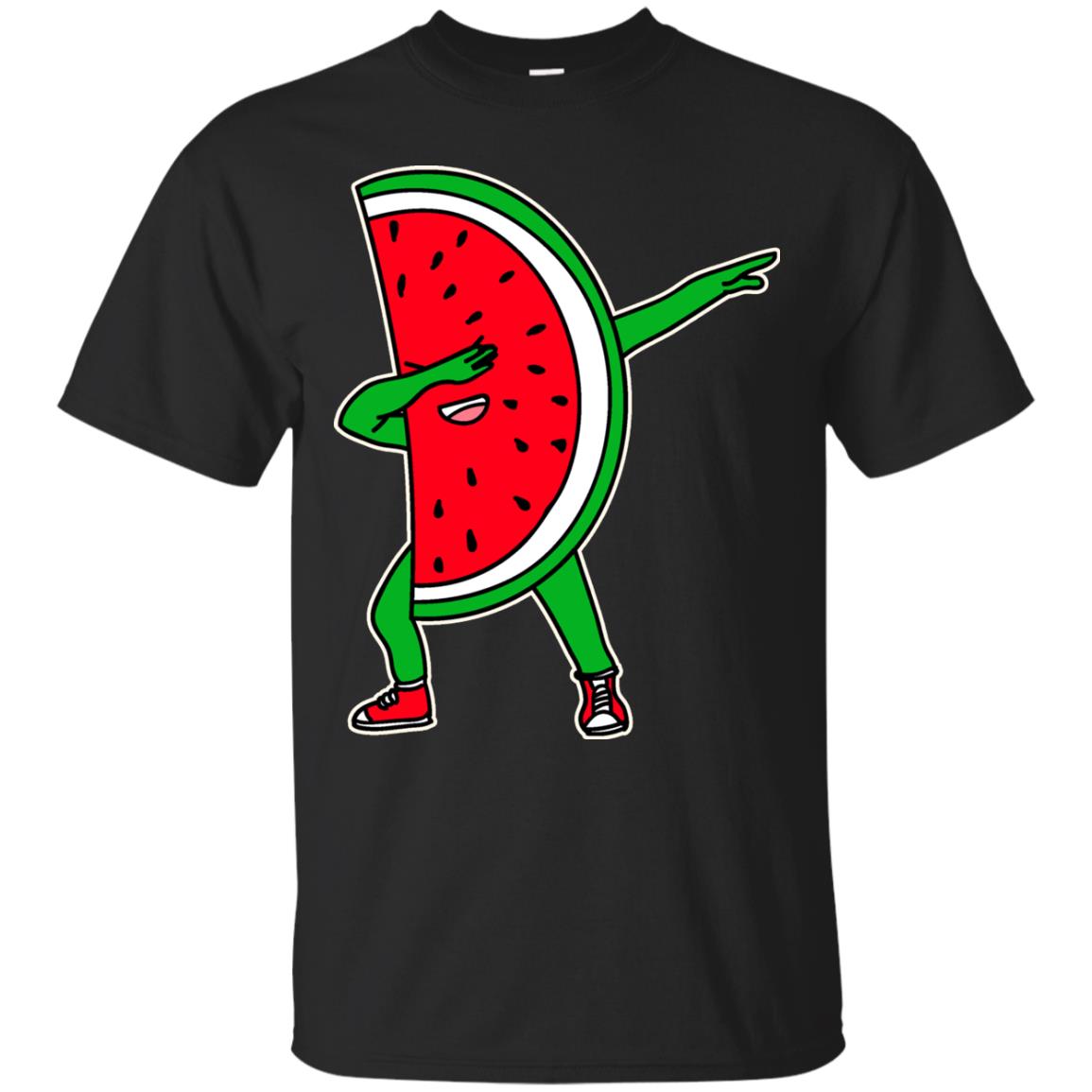 Dabbing Watermelon Shirt Black