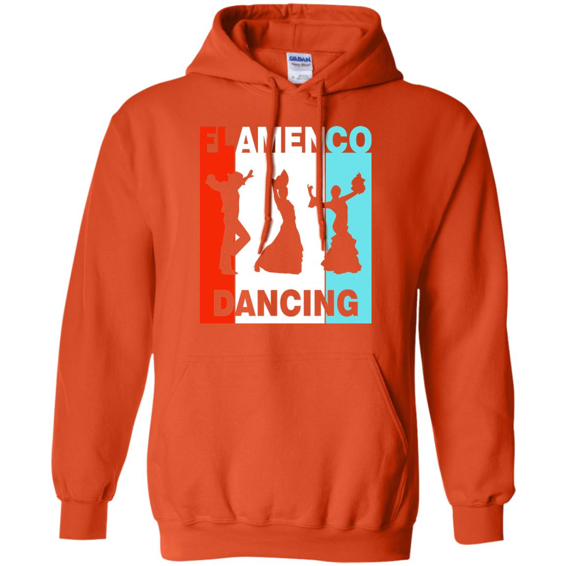 Flamenco Dancing Spanish Dance And Music Lover Shirt Orange