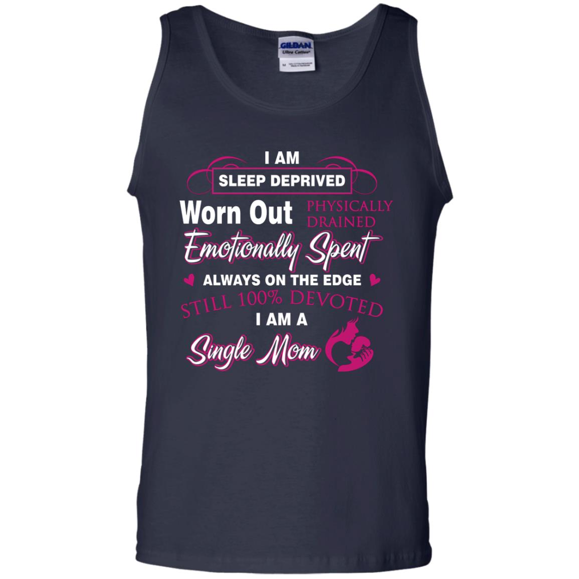 Always On The Edge Still 100_ Devoted I Am A Single Mom Navy