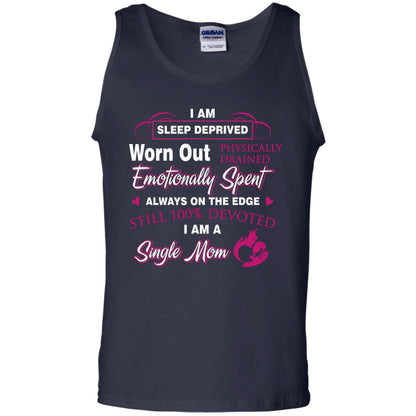Always On The Edge Still 100_ Devoted I Am A Single Mom Navy