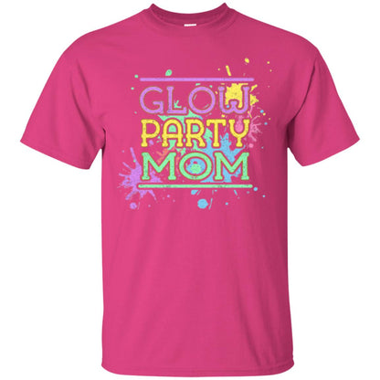 Glow Party Mom Mommy T-shirt Heliconia