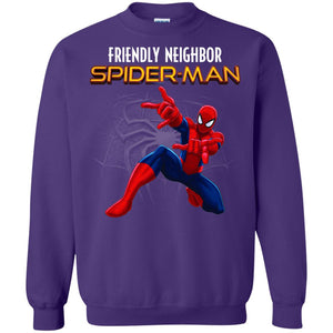 Friendly Neighbor Spider Man Movie Fan T-shirtG180 Gildan Crewneck Pullover Sweatshirt 8 oz.