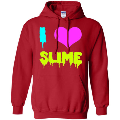 I Love Slime T-shirt Red