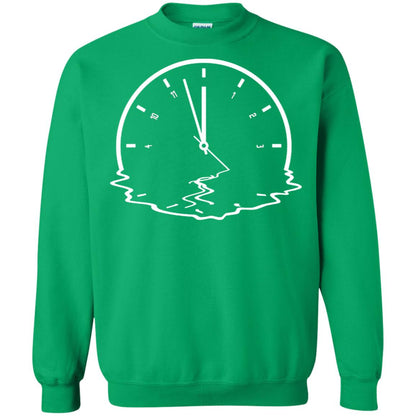Alzheimer's & Dementia Awareness Funny Clock Gift Shirt Irish Green