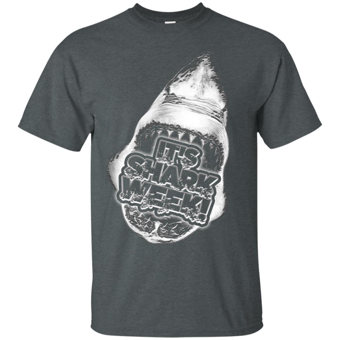 Every Day Of Shark Week T-shirt 2018 Dark Heather
