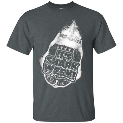 Every Day Of Shark Week T-shirt 2018 Dark Heather