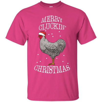 Merry Clucking Christmas Gift 2018 Shirt Heliconia