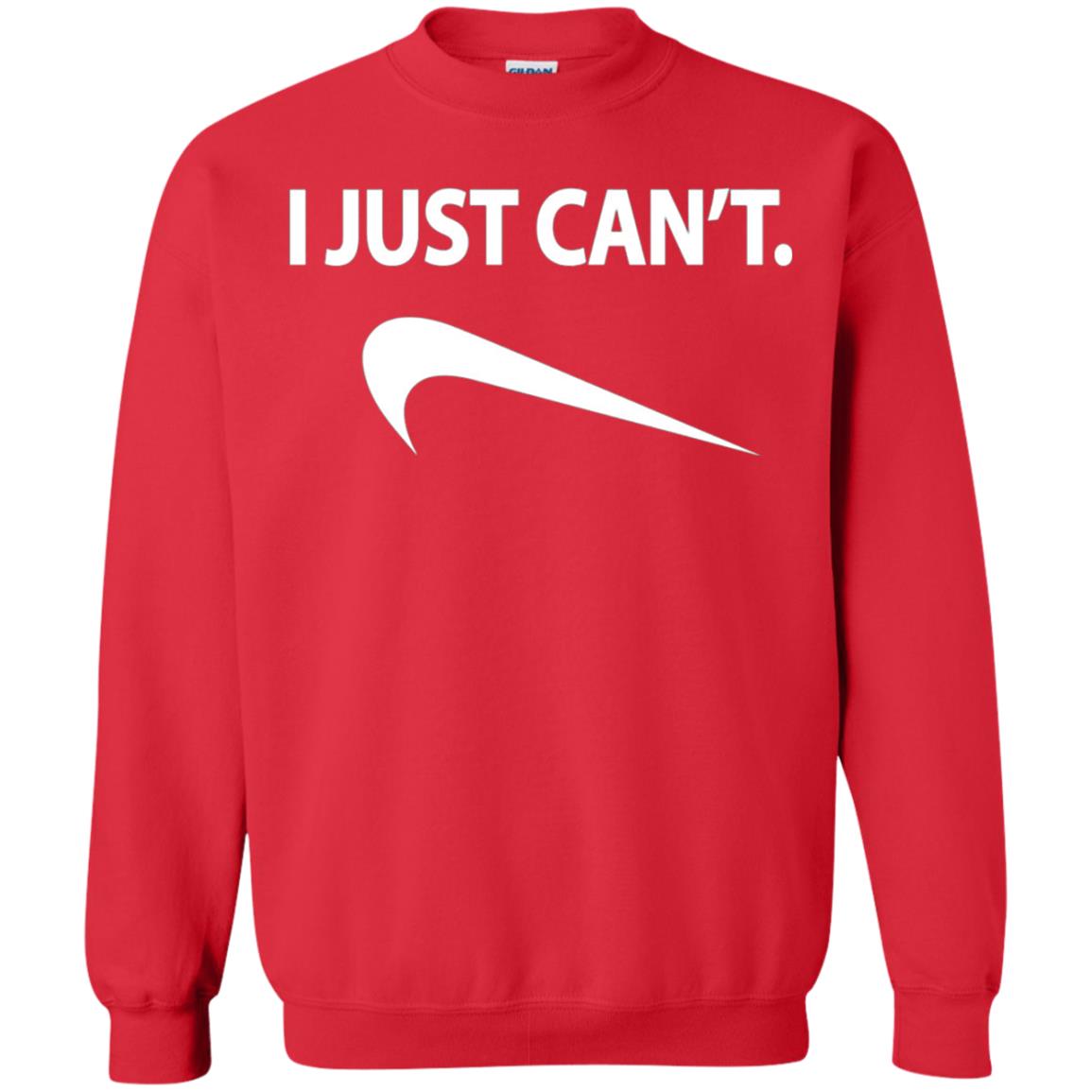 Funny I Just Cant Shirt Red