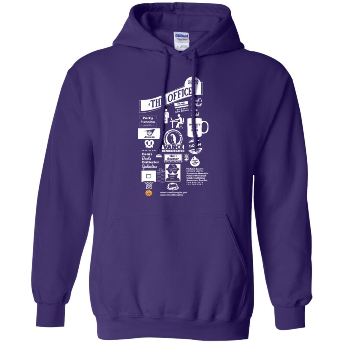 The Mashup Ofice T-shirt Purple