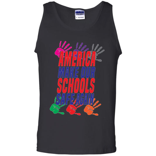 America Make Our Schools Safe Again Gu Control T-shirt Black