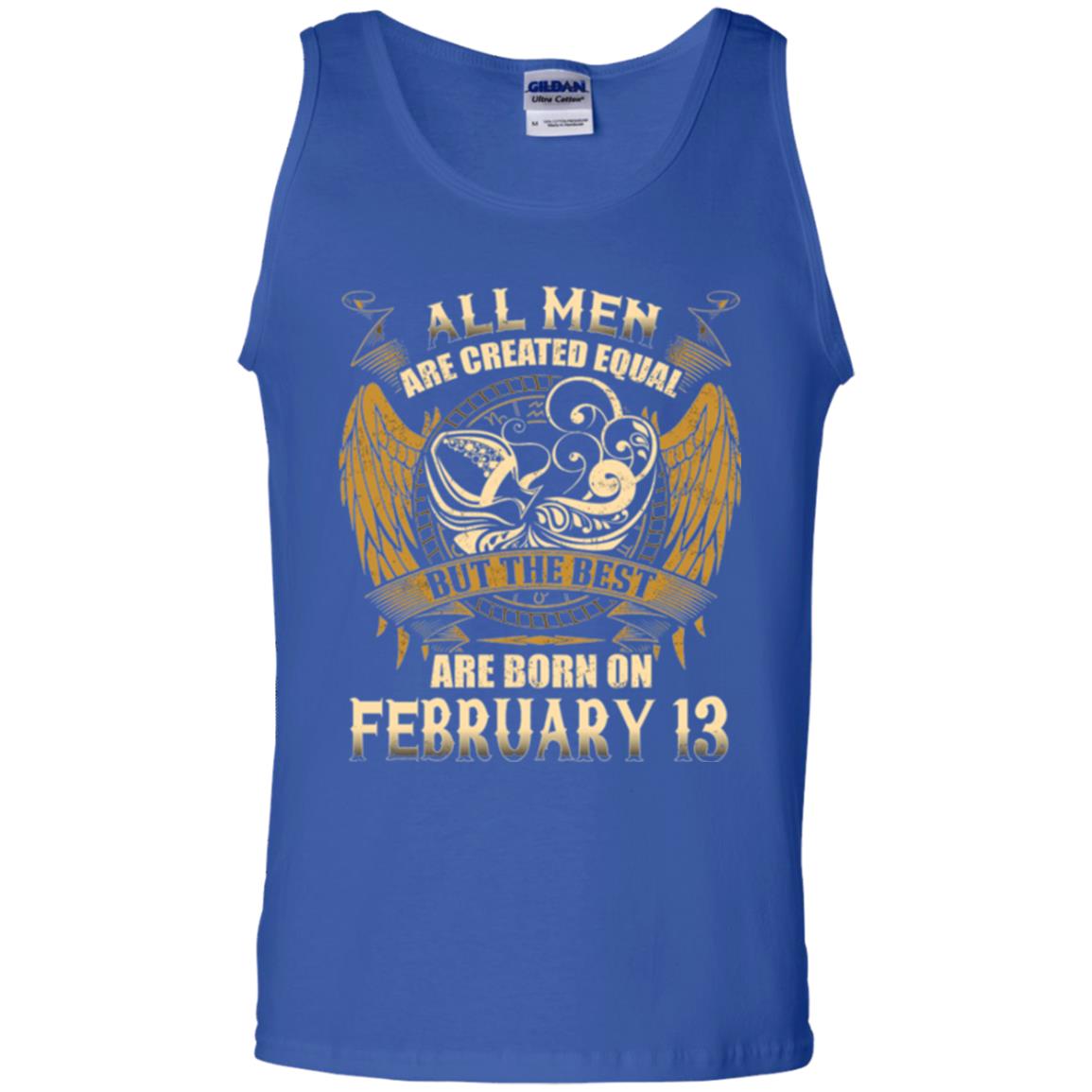 Aquarius T-shirt The Best Are Born On February 13 Royal