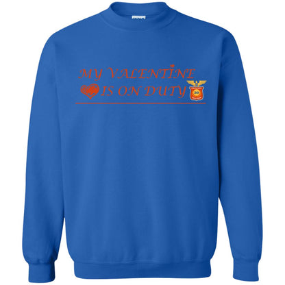 My Valentine Is On Duty Police Station Shirt Royal