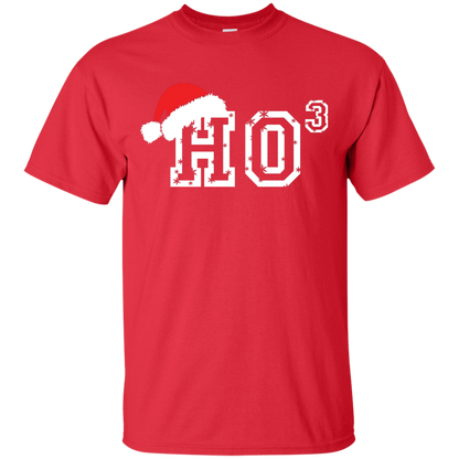 Christmas T-Shirt Ho Ho Ho Red