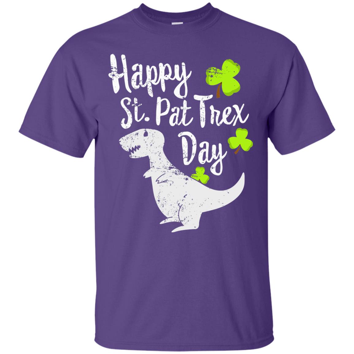 Pat T-rex Cute Stain Patricks Shirt Purple