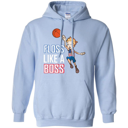 Floss Like A Boss Shirt For Basketball Players Light Blue