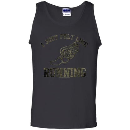 Movie T-Shirt I Just Felt Like Running Black
