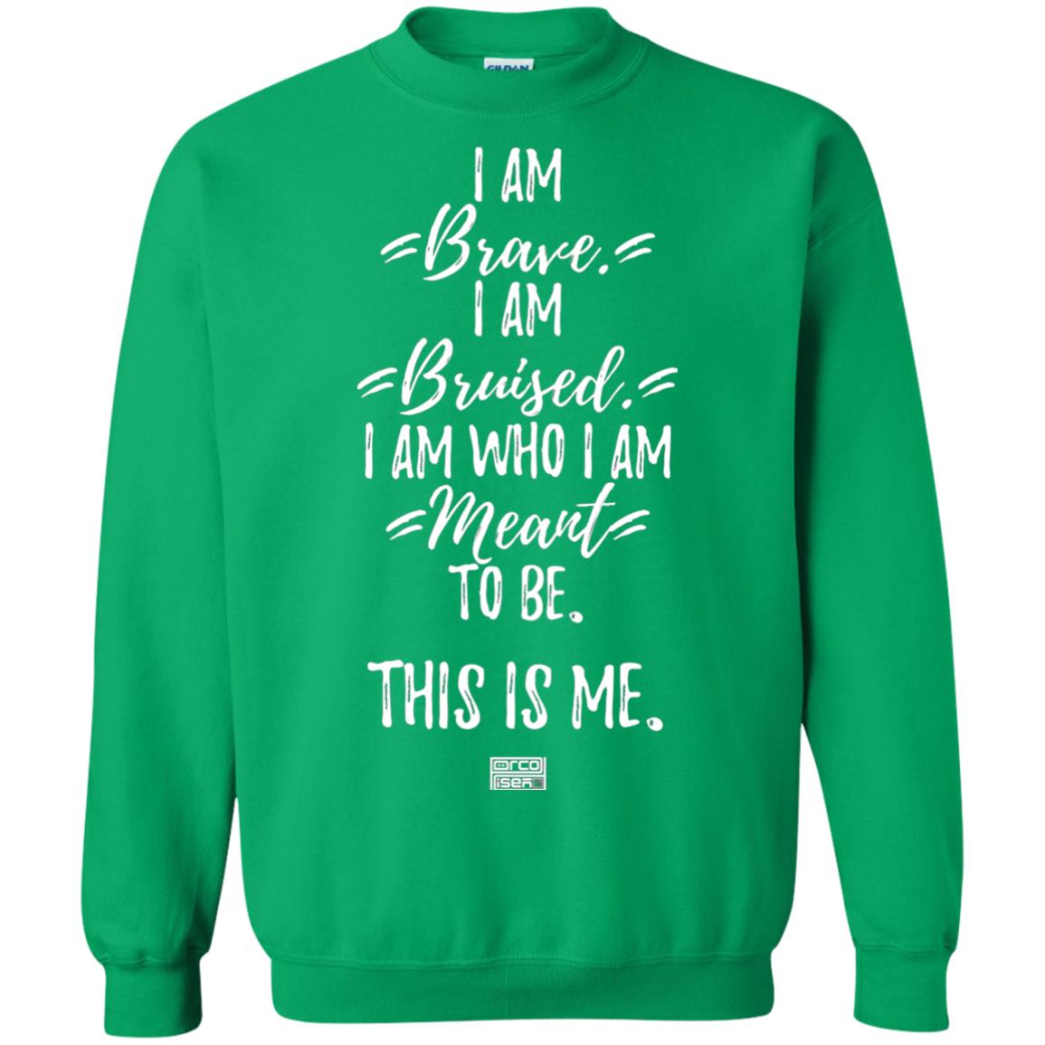 Brave This Is Me Proud Musical Theatre Performer T-shirt Irish Green