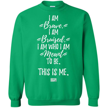 Brave This Is Me Proud Musical Theatre Performer T-shirt Irish Green