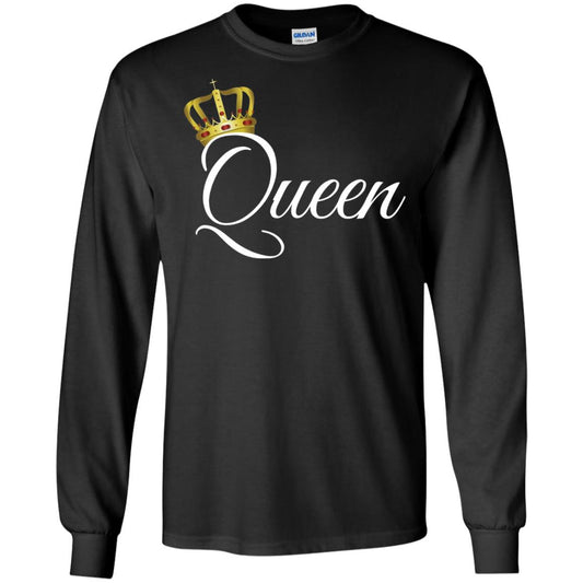 King And Queen T-shirt Matching Couple Outfits Black