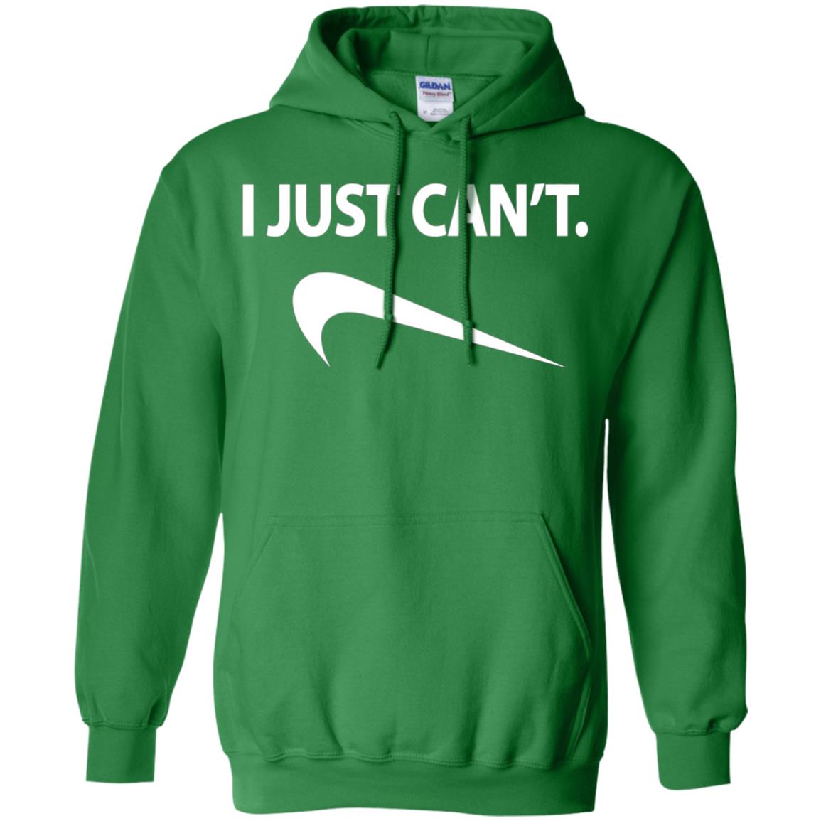 Funny I Just Cant Shirt Irish Green